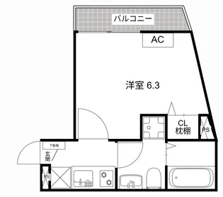 MQuarto草加Ⅱ【2階】の間取り