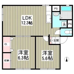 ソファレA【1階】の間取り