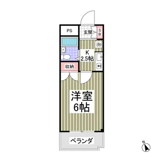 ブランジュール【3階】の間取り