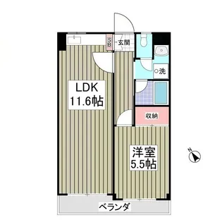 ライブハウスⅡ【2階】の間取り