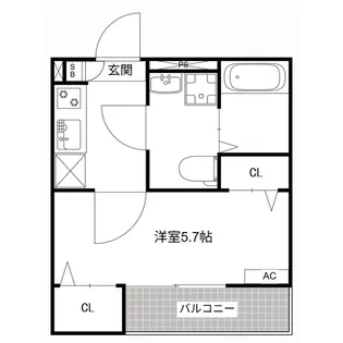 MQuarto新座Ⅱ【3階】の間取り