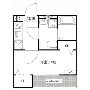 MQuarto新座Ⅱ【2階】の間取り