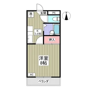 第5下田ビル【3階】の間取り