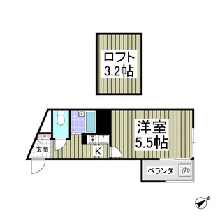 三春台エクセル【2階】の間取り