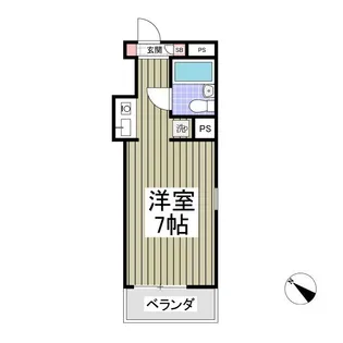 アーバンハイム寿【1階】の間取り