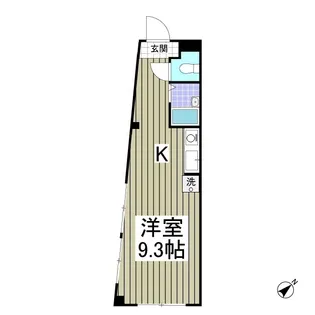 白石ビル【3階】の間取り