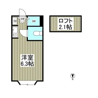 メゾンK&S【1階】の間取り