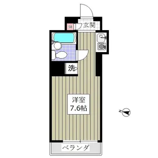 アーバンハイム寿【4階】の間取り