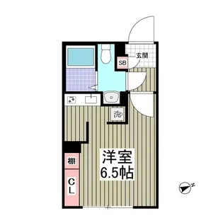 ER松戸【4階】の間取り