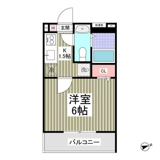 KAREID【2階】の間取り