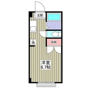リエス厚木金田【2階】の間取り