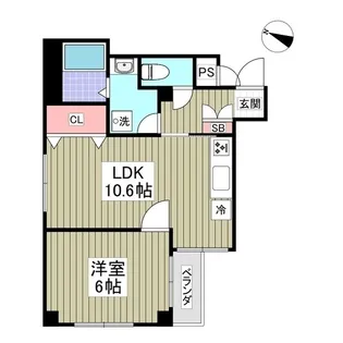 ITOハイツ【2階】の間取り