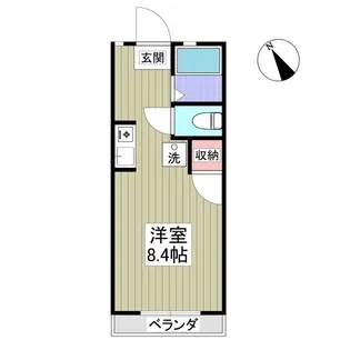 フォレスト東大宮【2階】の間取り