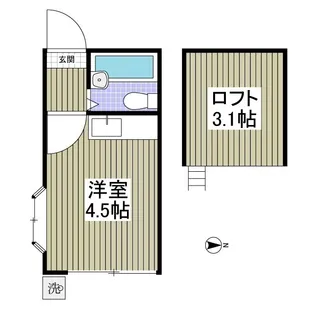 サークルワン【1階】の間取り