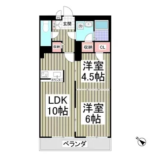 AVENIRミライ【1階】の間取り