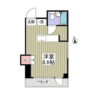 メゾン・ドゥ・ソレイユ【2階】の間取り