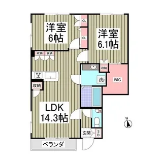 Stille Ruhe【1階】の間取り