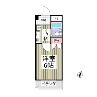 ブランジュール【2階】の間取り