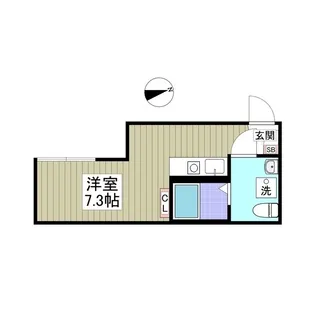 SAレジデンス川崎大師【1階】の間取り