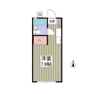 ボートハウス【2階】の間取り