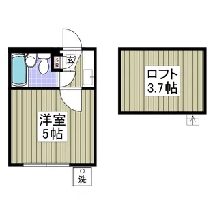 クリアス森林公園 旧レモンハウス森林公園【1階】の間取り