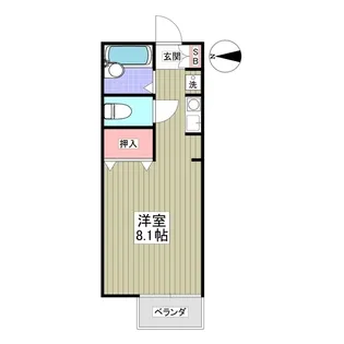アンビション院内【2階】の間取り