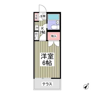 オークタウン【1階】の間取り