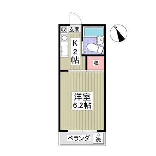 仲町パークプラザ【4階】の間取り