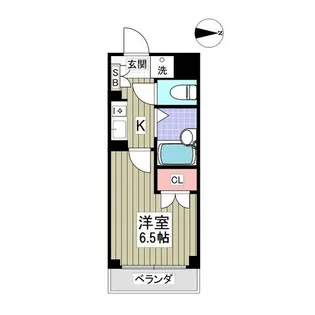 川口プラザD【2階】の間取り