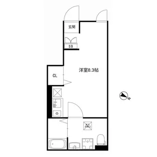MQuarto梅郷Ⅰ【1階】の間取り