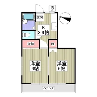 メゾン・ド・ヒロー【2階】の間取り