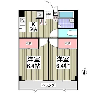 ホワイトピア Ⅰ【2階】の間取り