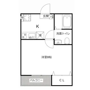 MQuarto淵野辺Ⅰ【1階】の間取り