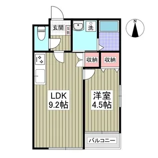 GARDEN MIYAKOⅠ【1階】の間取り