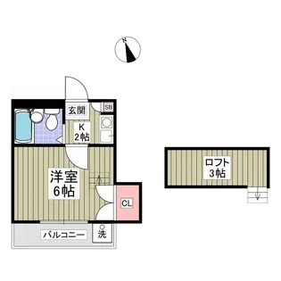 YUKIGUNI KASUKABE【1階】の間取り