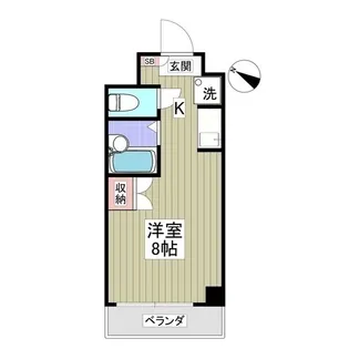 メゾン・ド・ディマンシェ【6階】の間取り