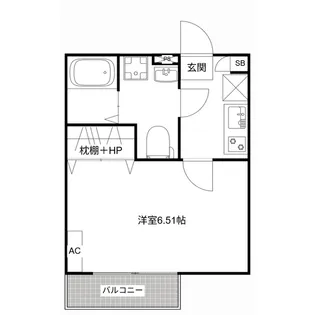 MQuarto柏Ⅱ【2階】の間取り