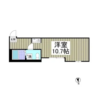 アークサカワ【1階】の間取り