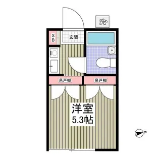 テラスT&H【1階】の間取り