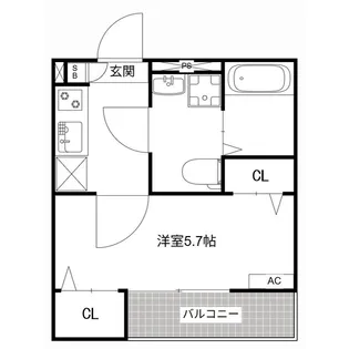 MQuarto新座Ⅱ【2階】の間取り