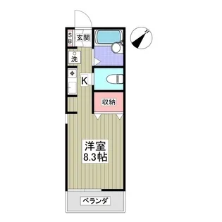 K.Y.O.N【1階】の間取り