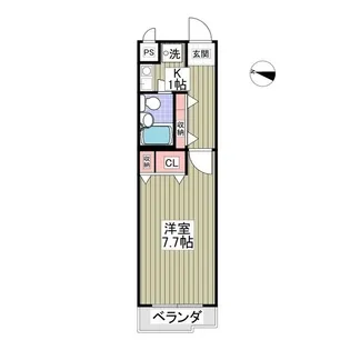 フレクション光が丘【3階】の間取り