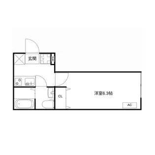 MQuarto船堀Ⅱ【102号室】の間取り
