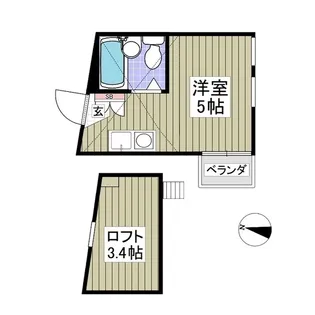 セーラU大泉学園【2階】の間取り