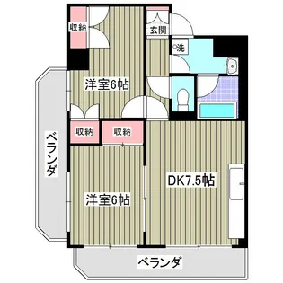 アザレアマンション【3階】の間取り