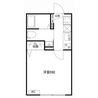MQuarto朝霞【103号室】の間取り