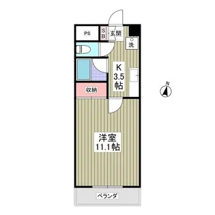 フローラ大塚弐番館【2階】の間取り