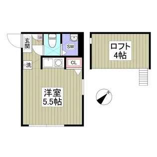 GREEN OAK【1階】の間取り