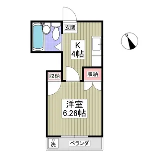 リエス館林【2階】の間取り