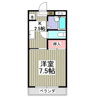 Meson Frits【1階】の間取り